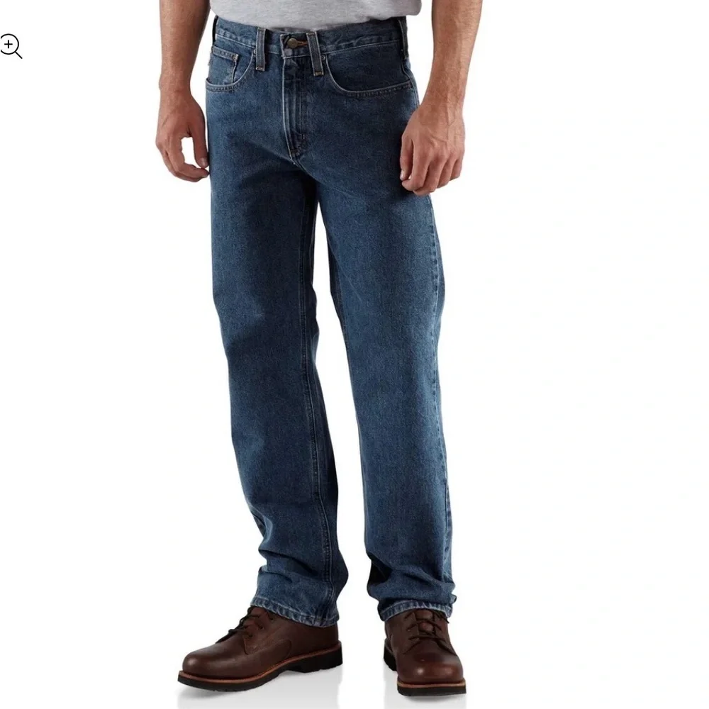 Carhartt Men'STRAIGHT/TRADITIONAL-FIT STRAIGHT-LEG JEAN